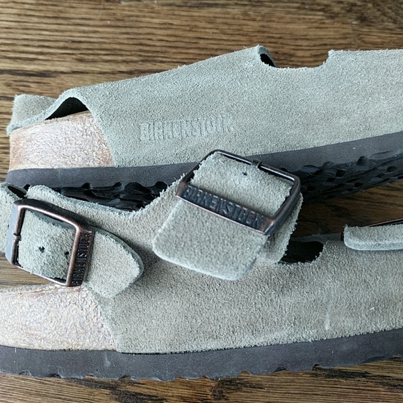 birkenstock milano suede